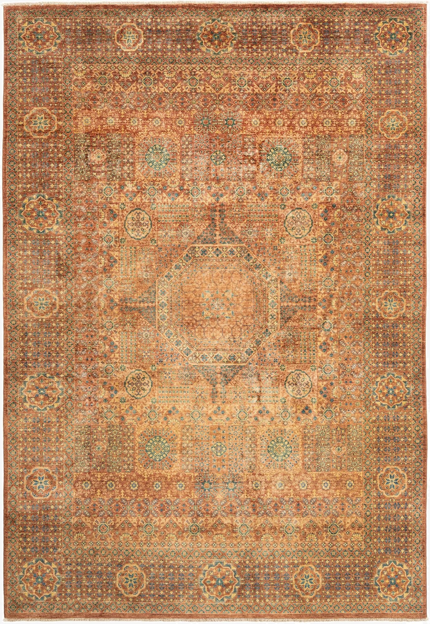 6' 8 x 10' Hand Knotted Amina Rug