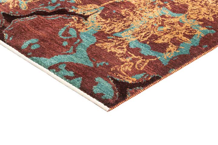 6' 2 x 9' 6 Hand Knotted Anar Rug