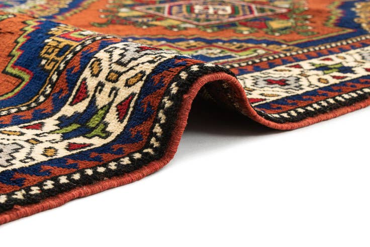 Detail image of 3' 8 x 6' Hand Knotted Anatolian Wool Rug
