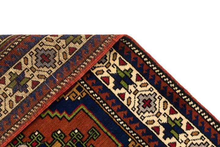 3' 8 x 6' Hand Knotted Anatolian Wool Rug