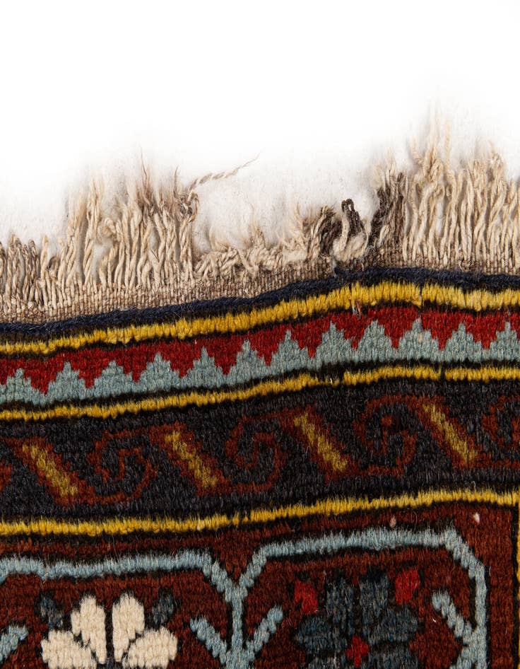 Detail image of 4' 11 x 8' 3 Hand Knotted Anatolian Wool Rug