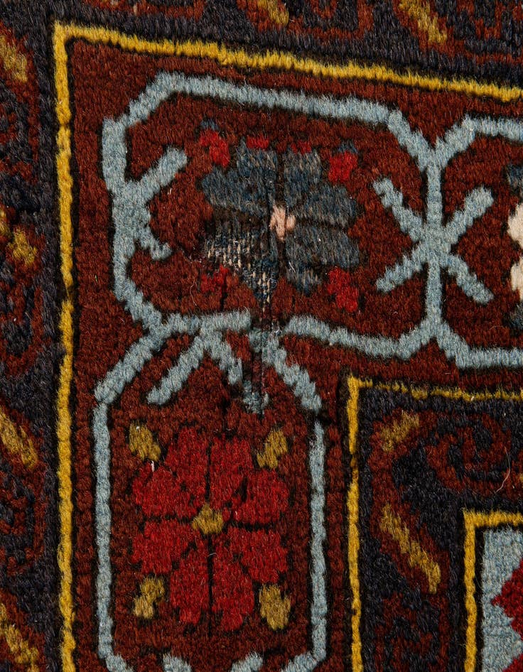 Detail image of 4' 11 x 8' 3 Hand Knotted Anatolian Wool Rug