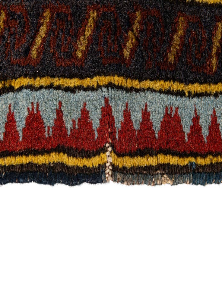 Detail image of 4' 11 x 8' 3 Hand Knotted Anatolian Wool Rug