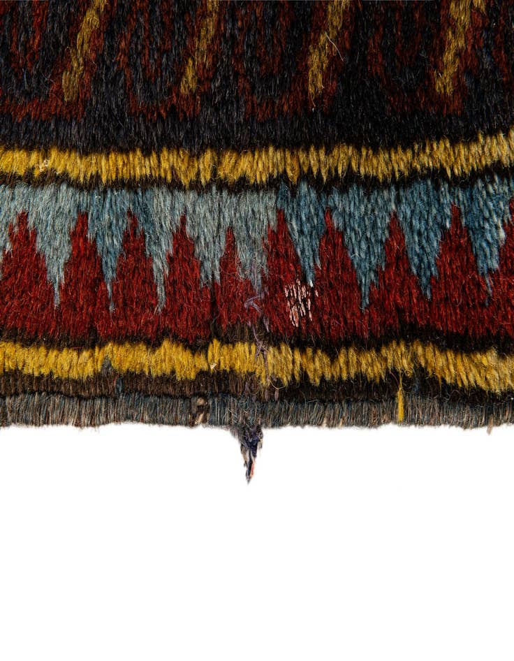 Detail image of 4' 11 x 8' 3 Hand Knotted Anatolian Wool Rug