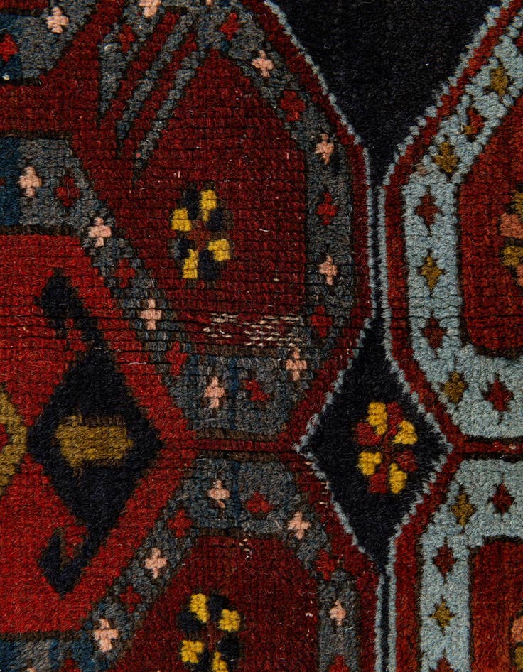 Detail image of 4' 11 x 8' 3 Hand Knotted Anatolian Wool Rug