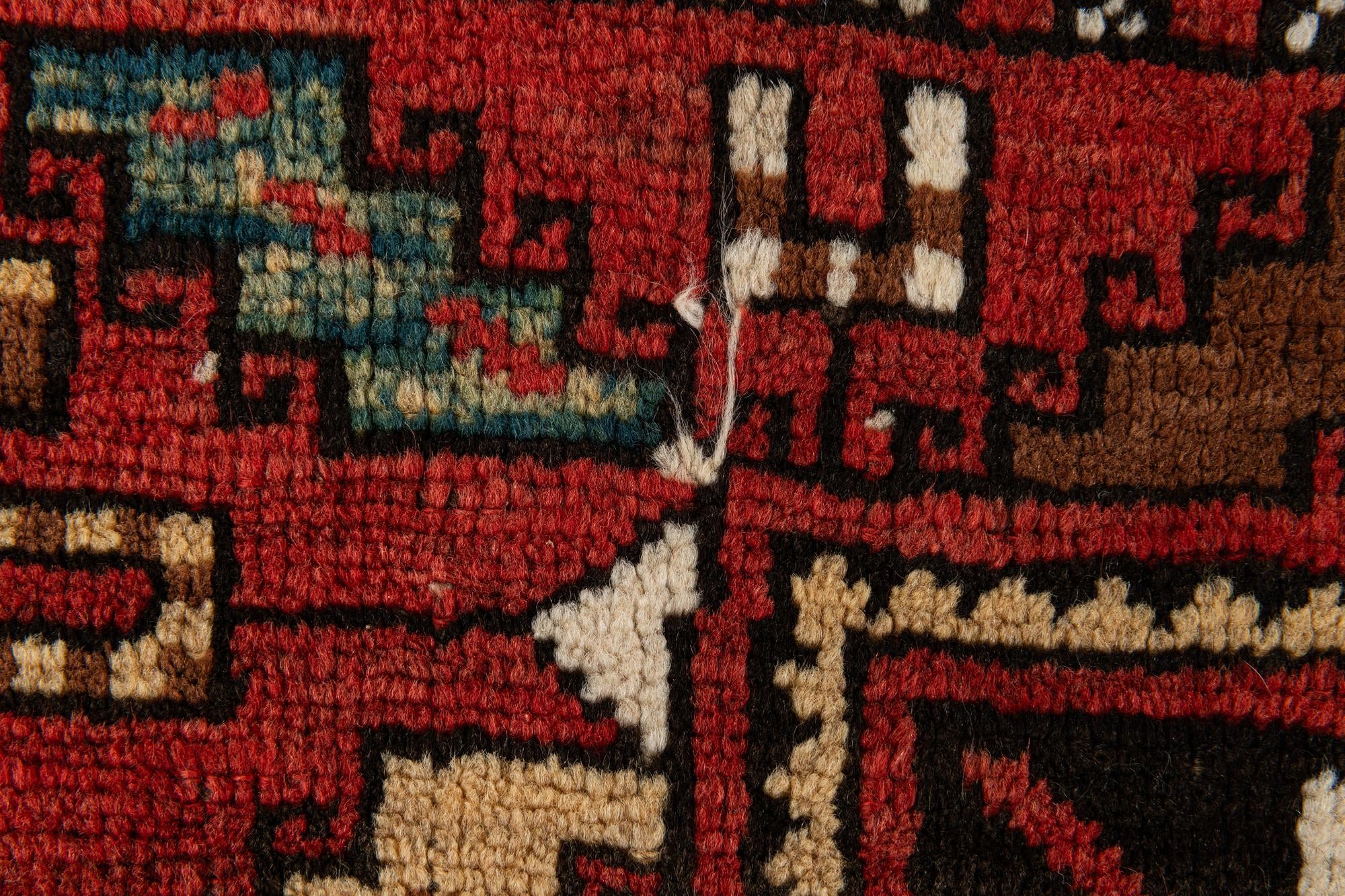 4' 4 x 6' 6 Hand Knotted Anatolian Wool Rug