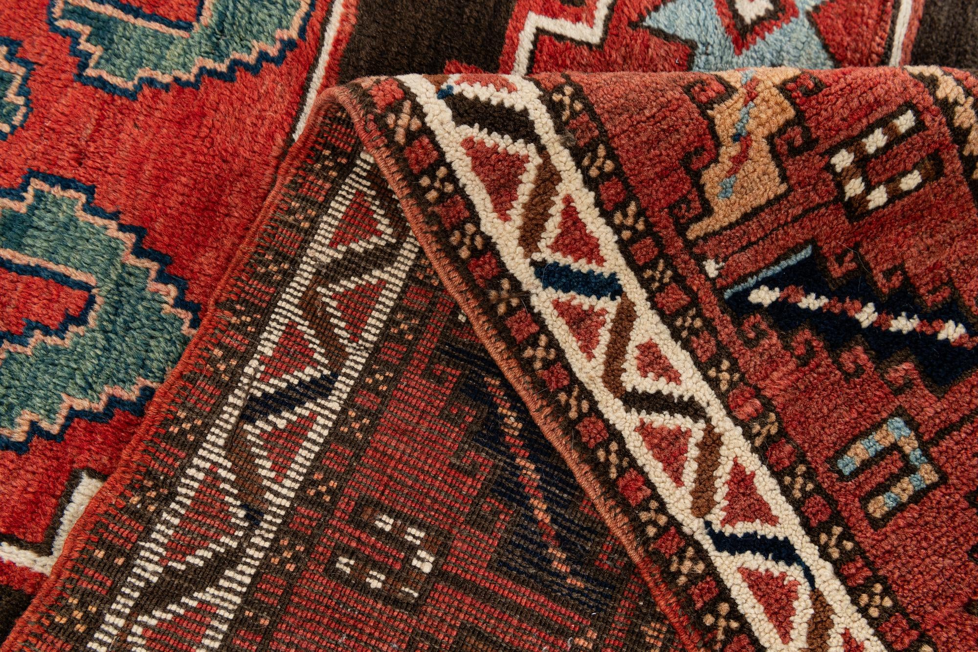 4' 4 x 6' 6 Hand Knotted Anatolian Wool Rug