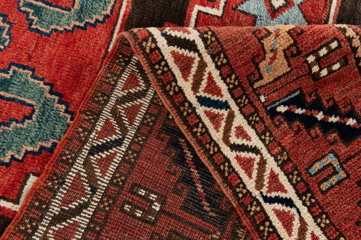 4' 4 x 6' 6 Hand Knotted Anatolian Wool Rug