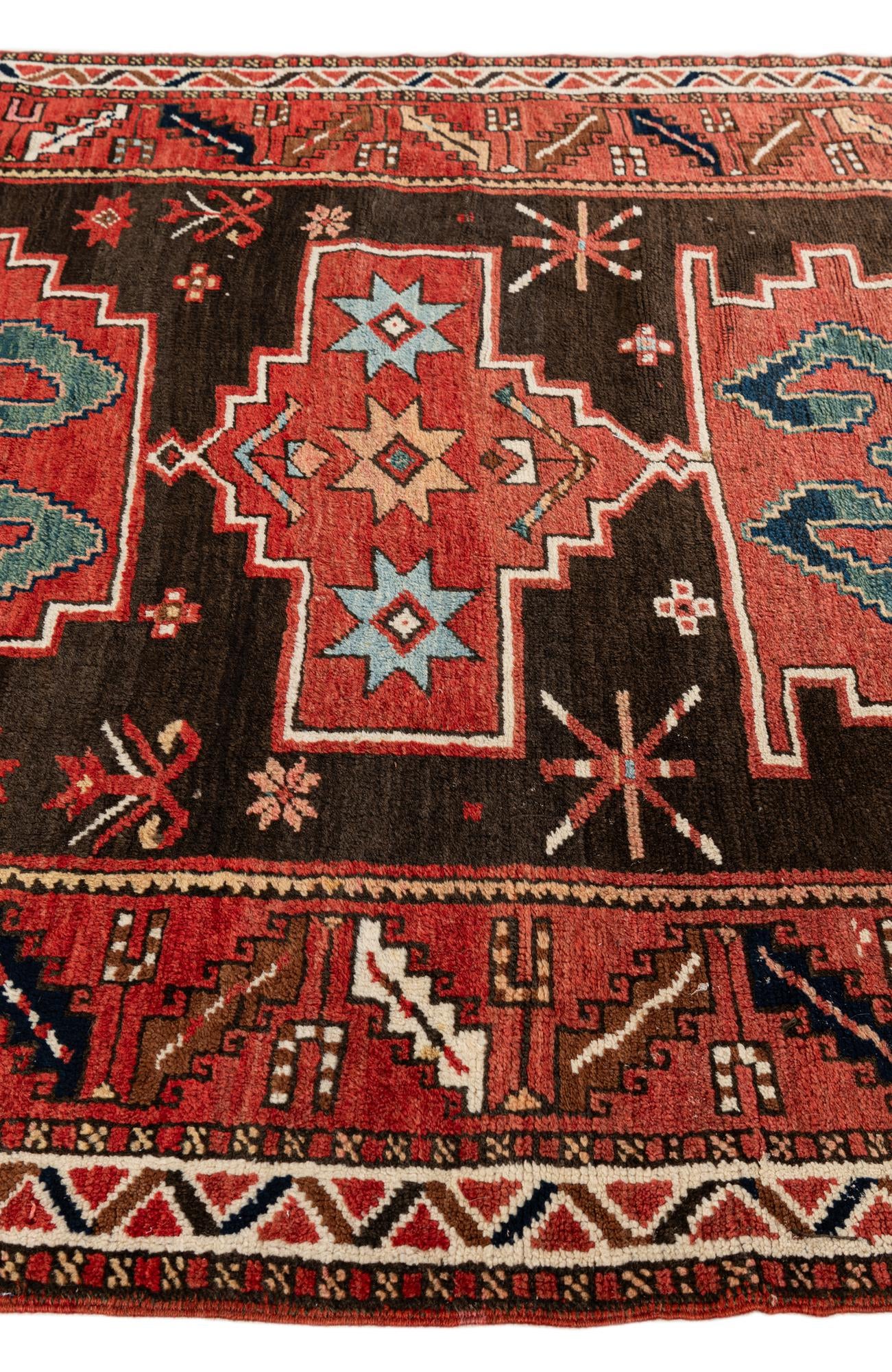 4' 4 x 6' 6 Hand Knotted Anatolian Wool Rug