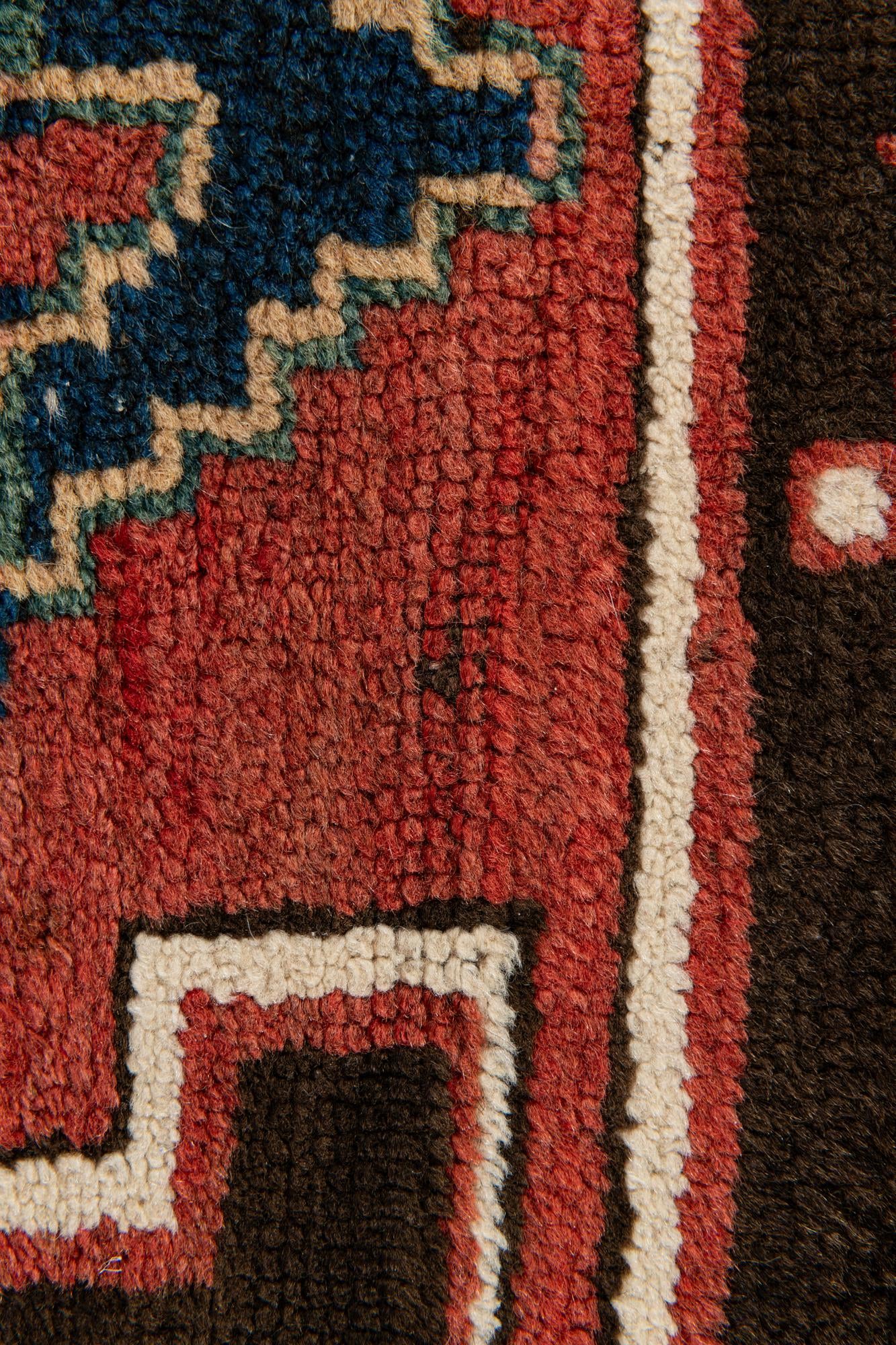 4' 4 x 6' 6 Hand Knotted Anatolian Wool Rug