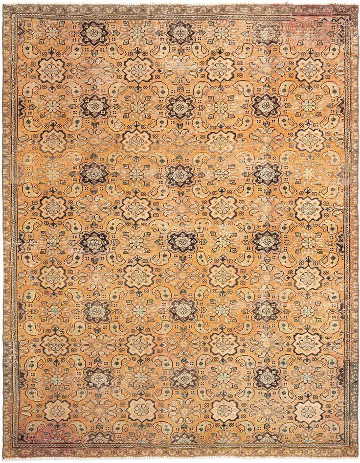 Detail image of 7' 7 x 10' 10 Arak Wool Rug