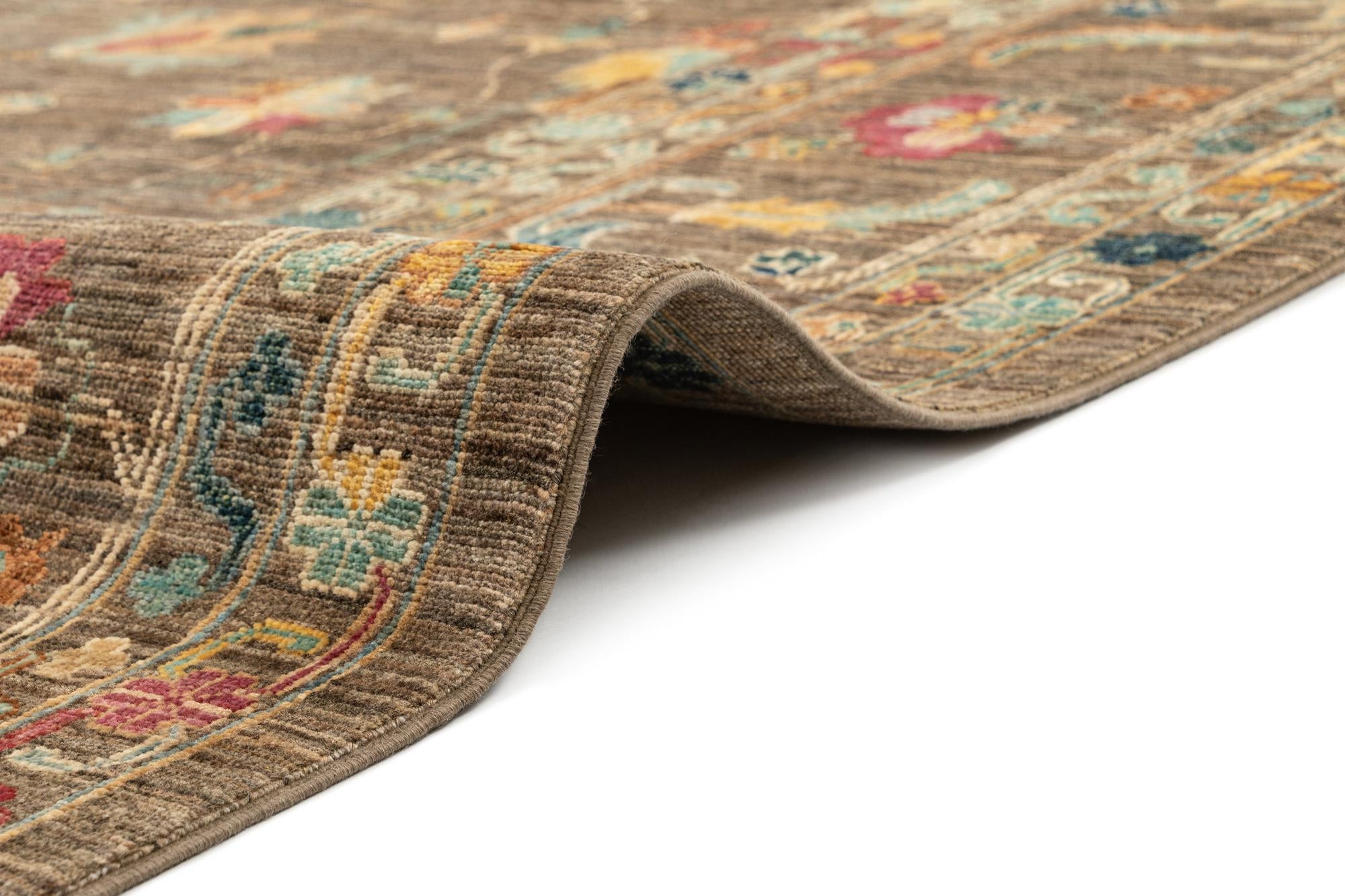 8' 1 x 11' 6 Hand Knotted Ariana Rug