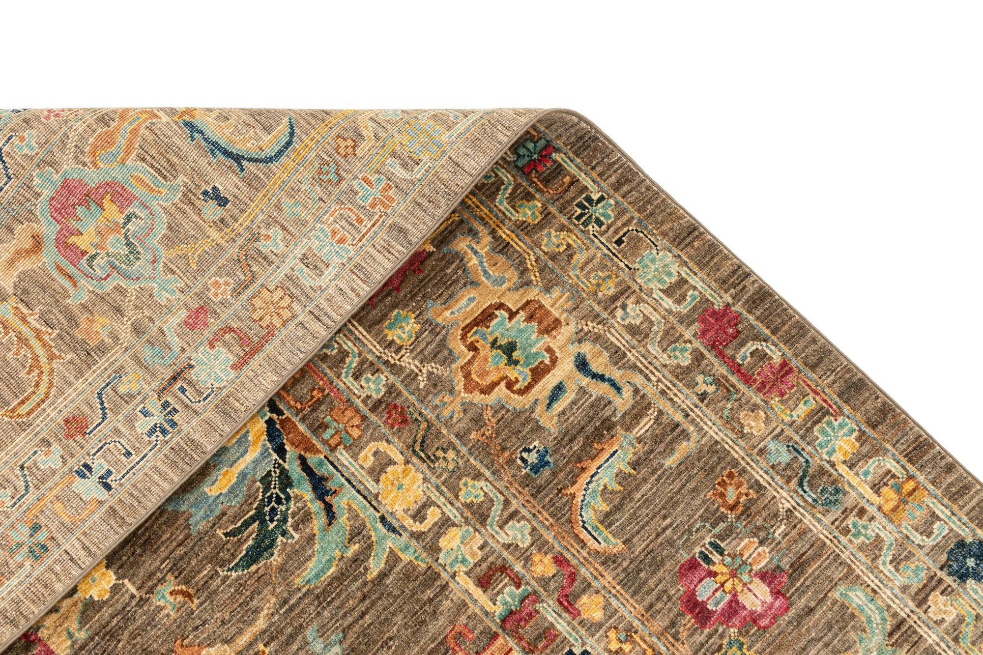 8' 1 x 11' 6 Hand Knotted Ariana Rug