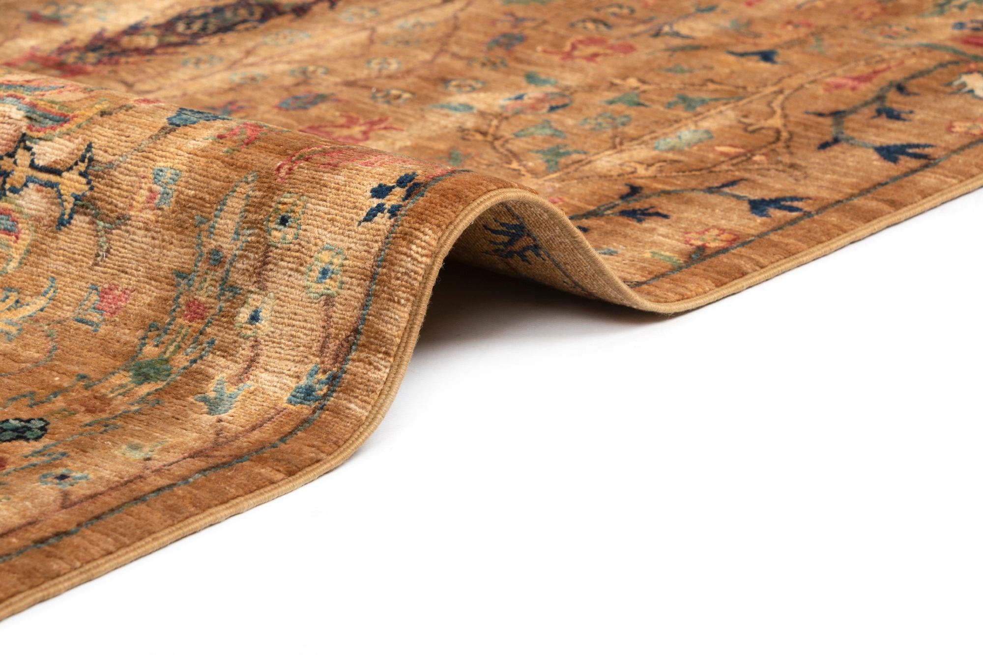 8' 1 x 10' Hand Knotted Ariana Rug