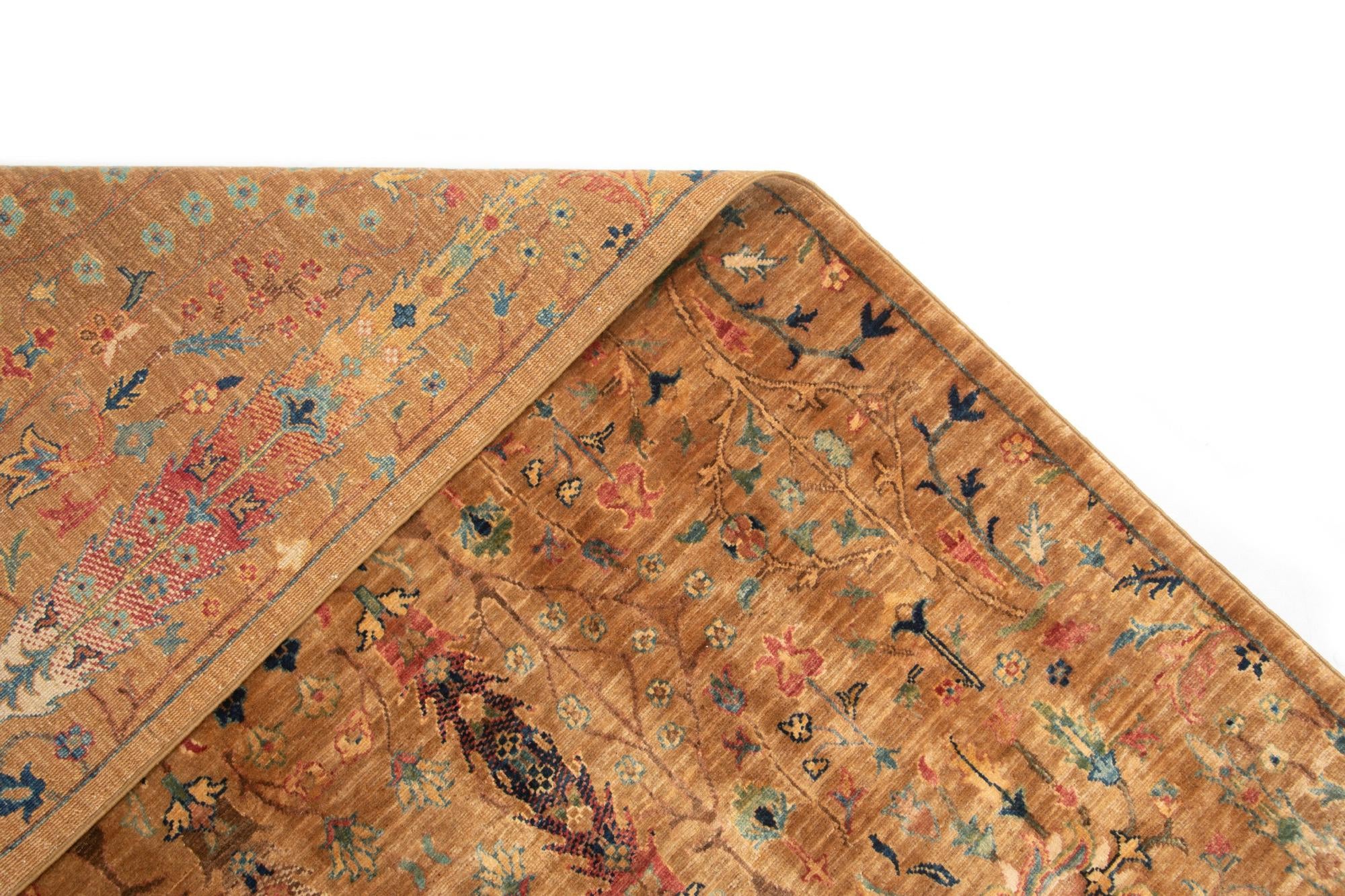 8' 1 x 10' Hand Knotted Ariana Rug