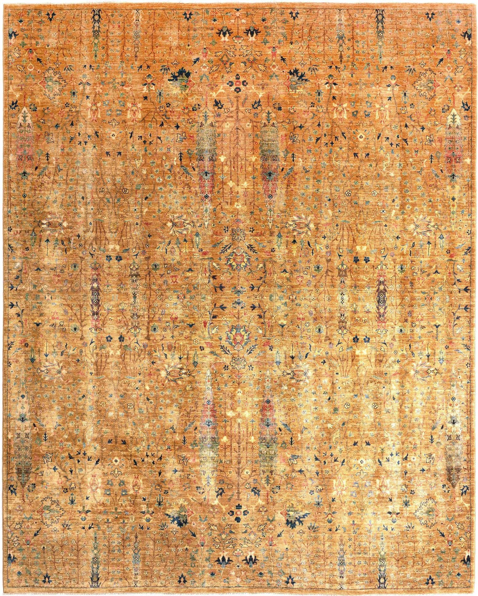8' 1 x 10' Hand Knotted Ariana Rug