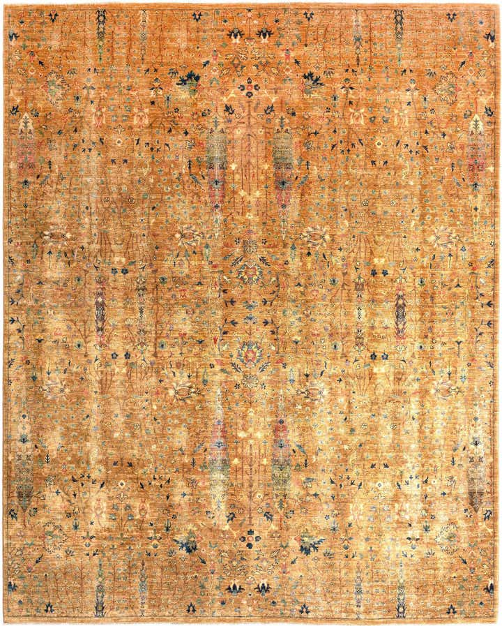 8' 1 x 10' Hand Knotted Ariana Rug