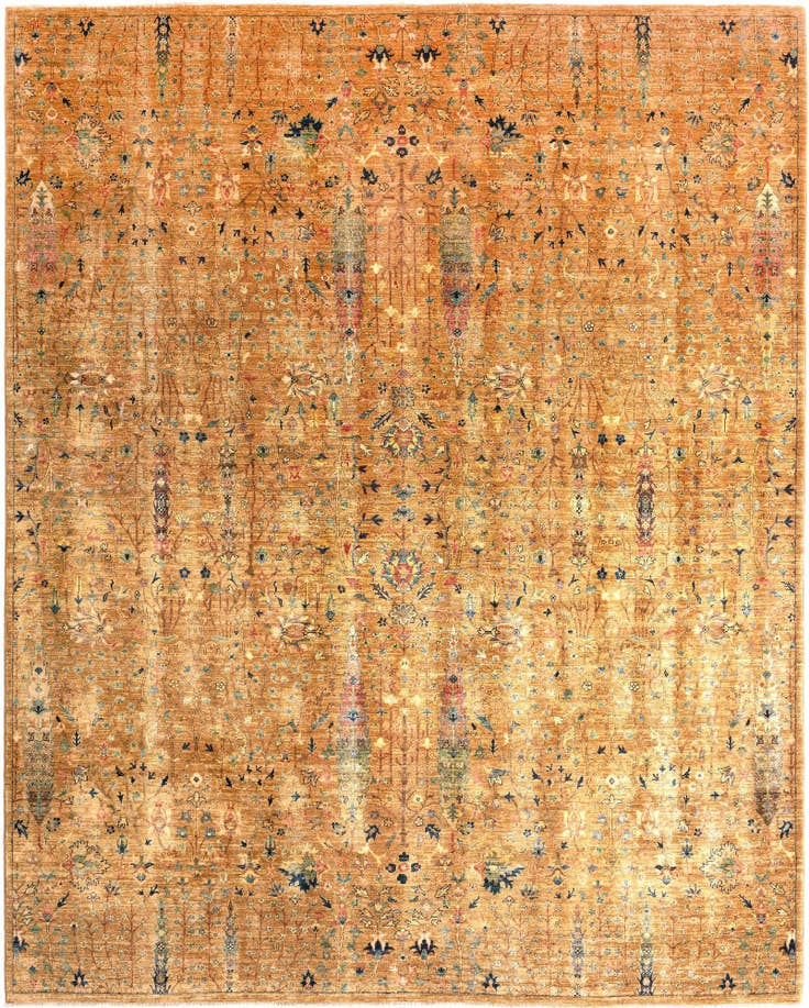 Detail image of 8' 1 x 10' Hand Knotted Ariana Rug