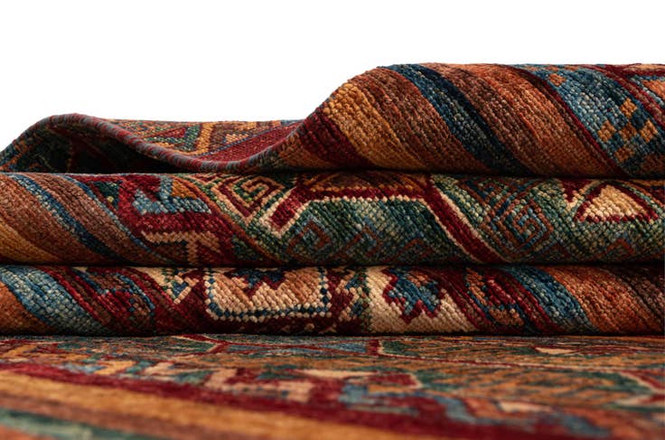 Detail image of 5' 6 x 8' Ariana Ziegler Wool Rug
