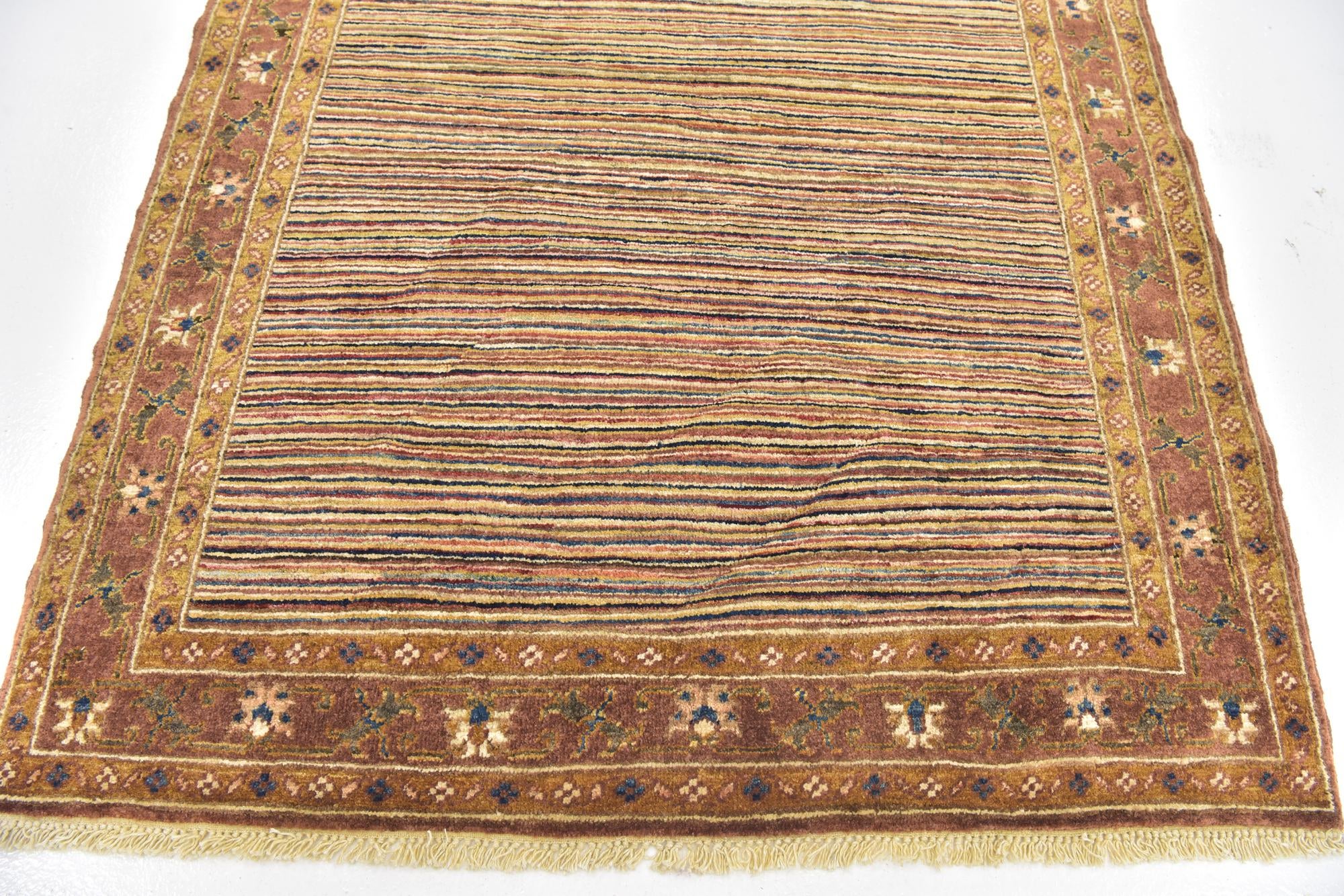 4' 2 x 5' 7 Hand Knotted Ariana Ziegler Wool Rug