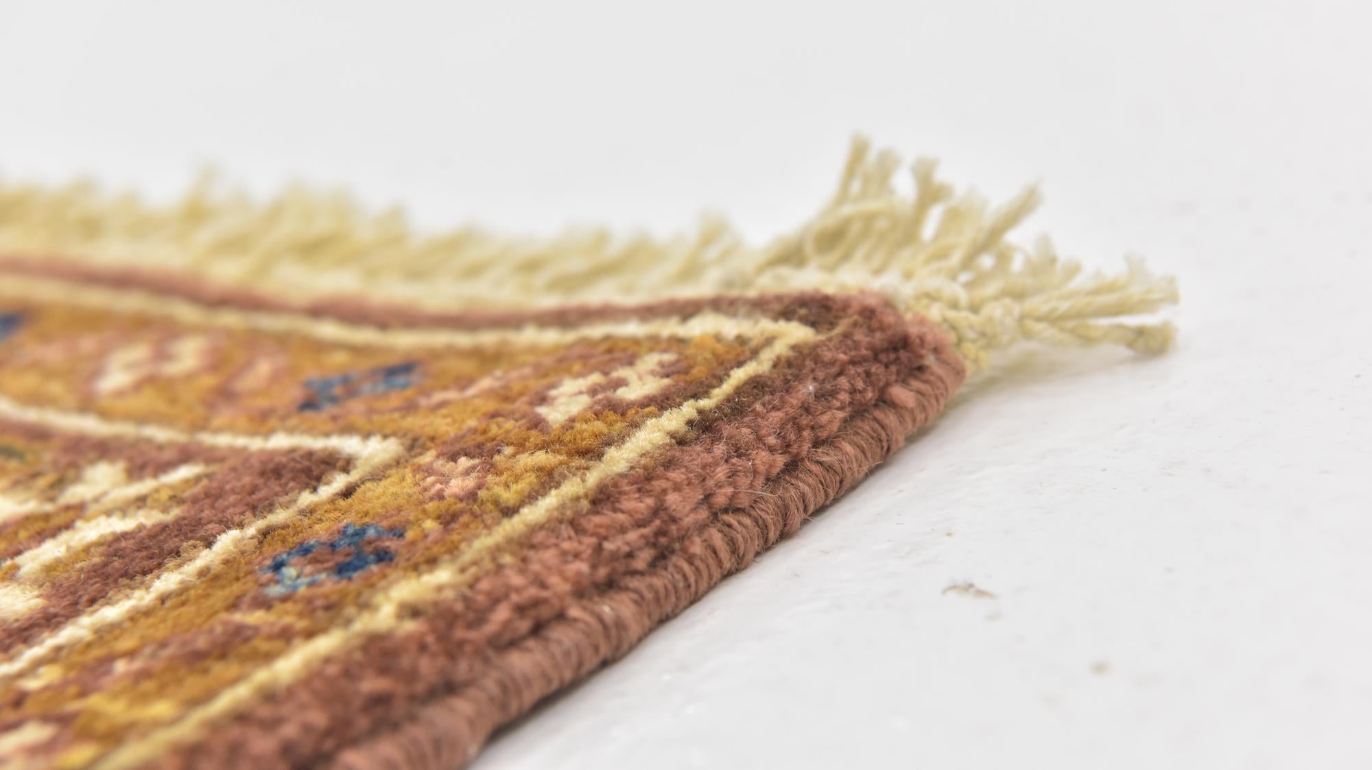 4' 2 x 5' 7 Hand Knotted Ariana Ziegler Wool Rug