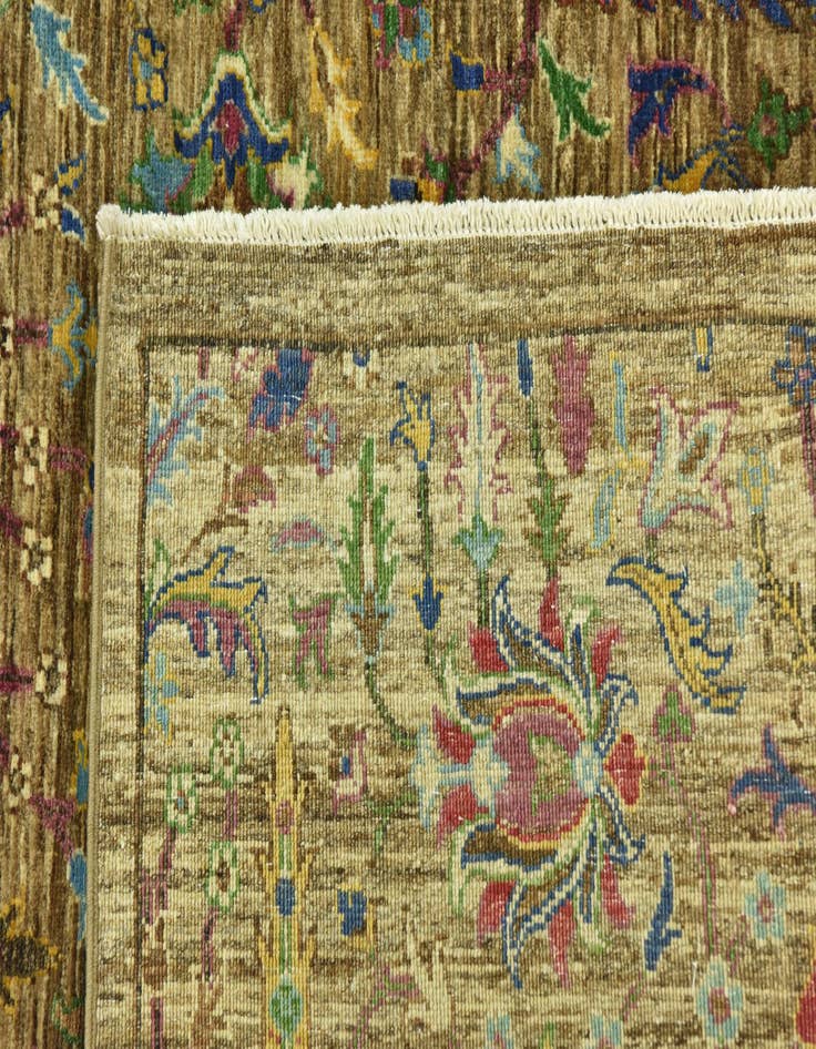 Detail image of 8' x 9' 9 Hand Knotted Ariana Ziegler Rug