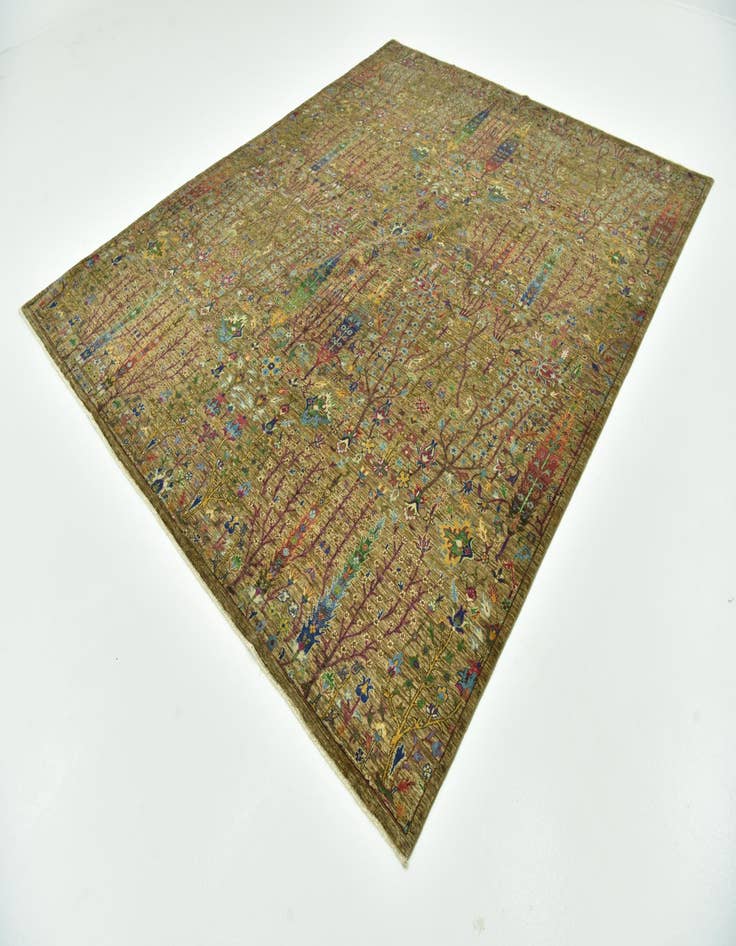 Detail image of 8' x 9' 9 Hand Knotted Ariana Ziegler Rug