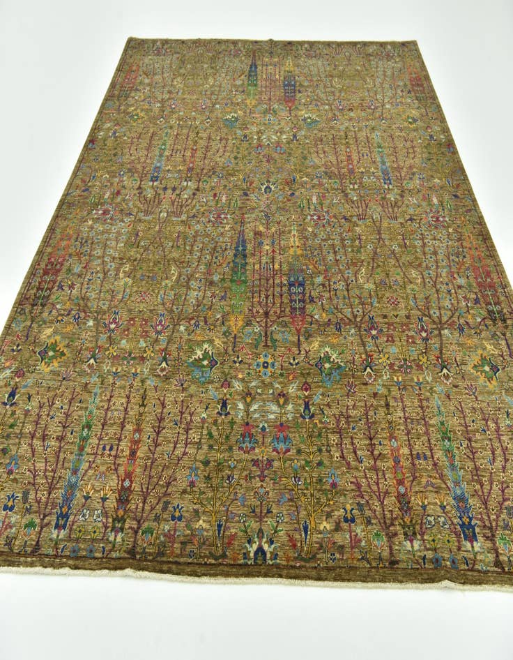 Detail image of 8' x 9' 9 Hand Knotted Ariana Ziegler Rug