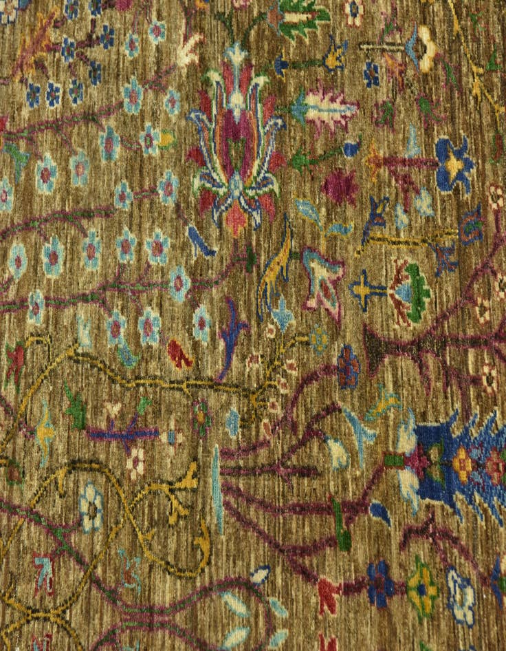 Detail image of 8' x 9' 9 Hand Knotted Ariana Ziegler Rug