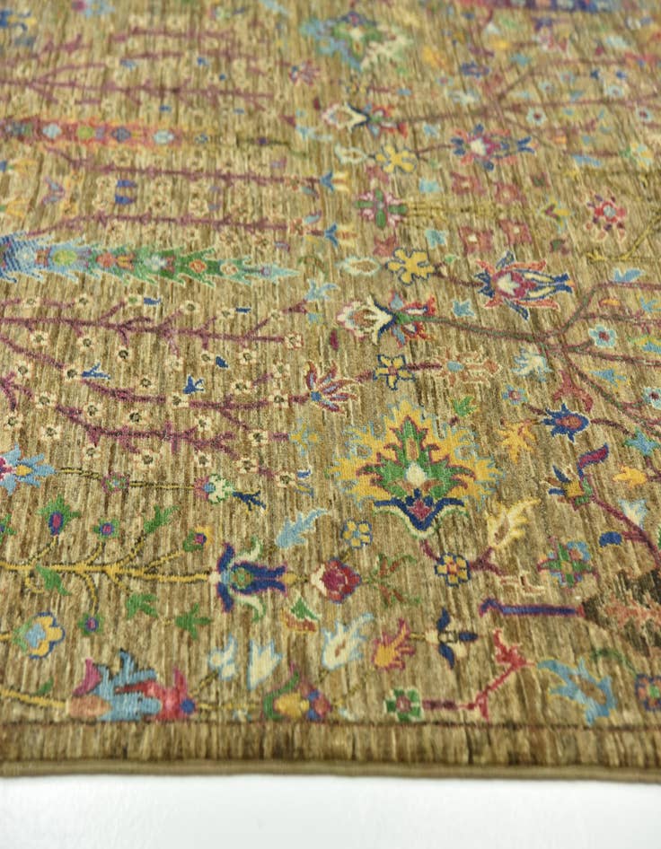 Detail image of 8' x 9' 9 Hand Knotted Ariana Ziegler Rug