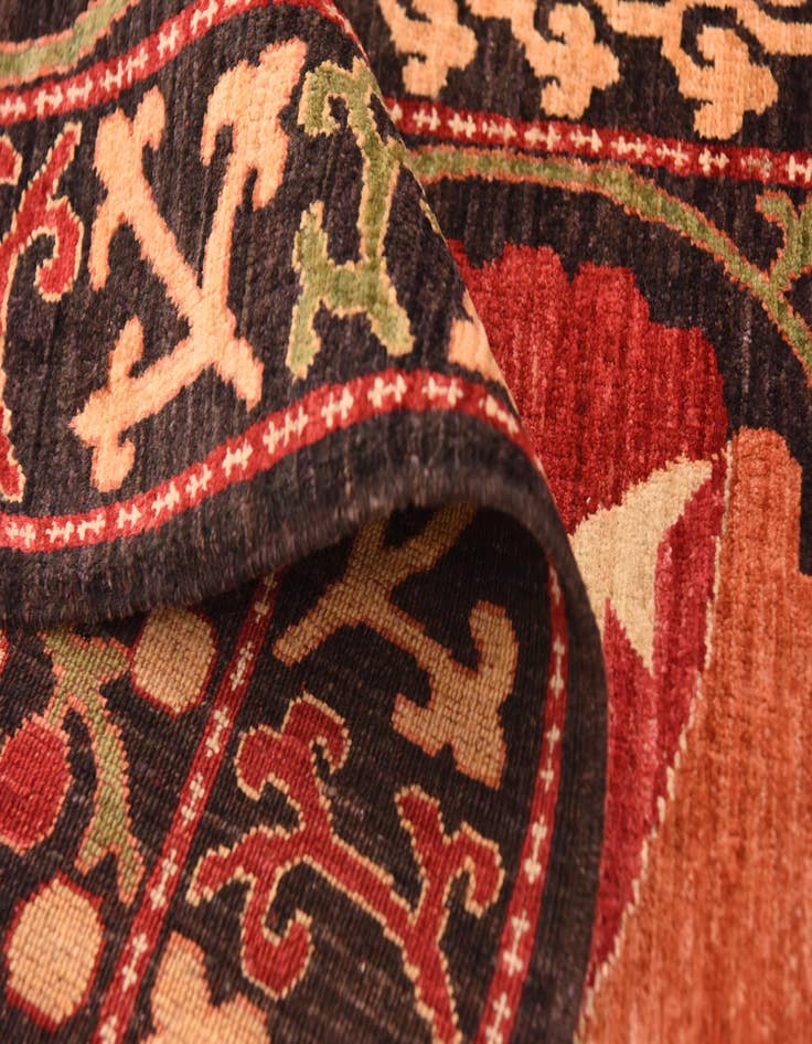Detail image of 8' 1 x 9' 9  Hand Knotted Ariana Ziegler Rug