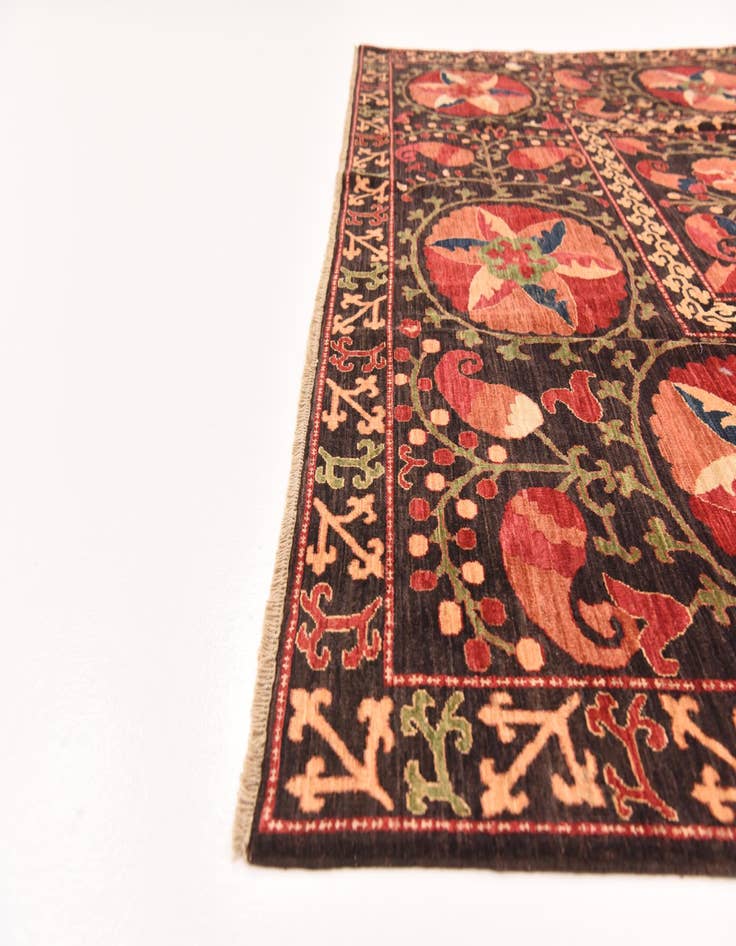 Detail image of 8' 1 x 9' 9  Hand Knotted Ariana Ziegler Rug