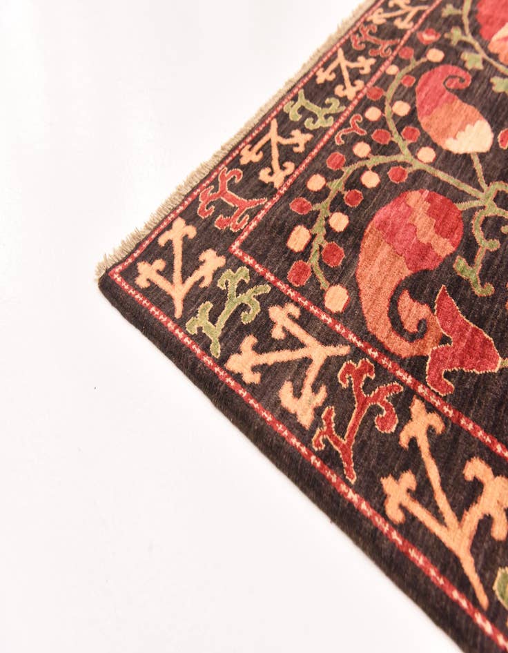 Detail image of 8' 1 x 9' 9  Hand Knotted Ariana Ziegler Rug