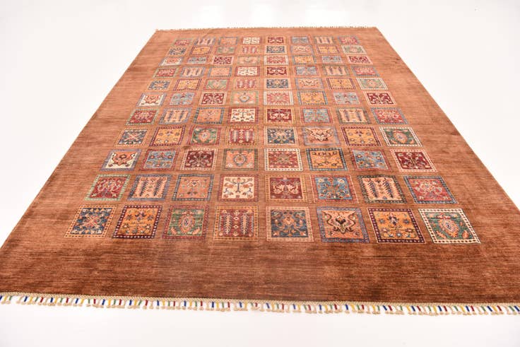 Detail image of 8' 5 x 11' 4 Hand Knotted Ariana Ziegler Rug
