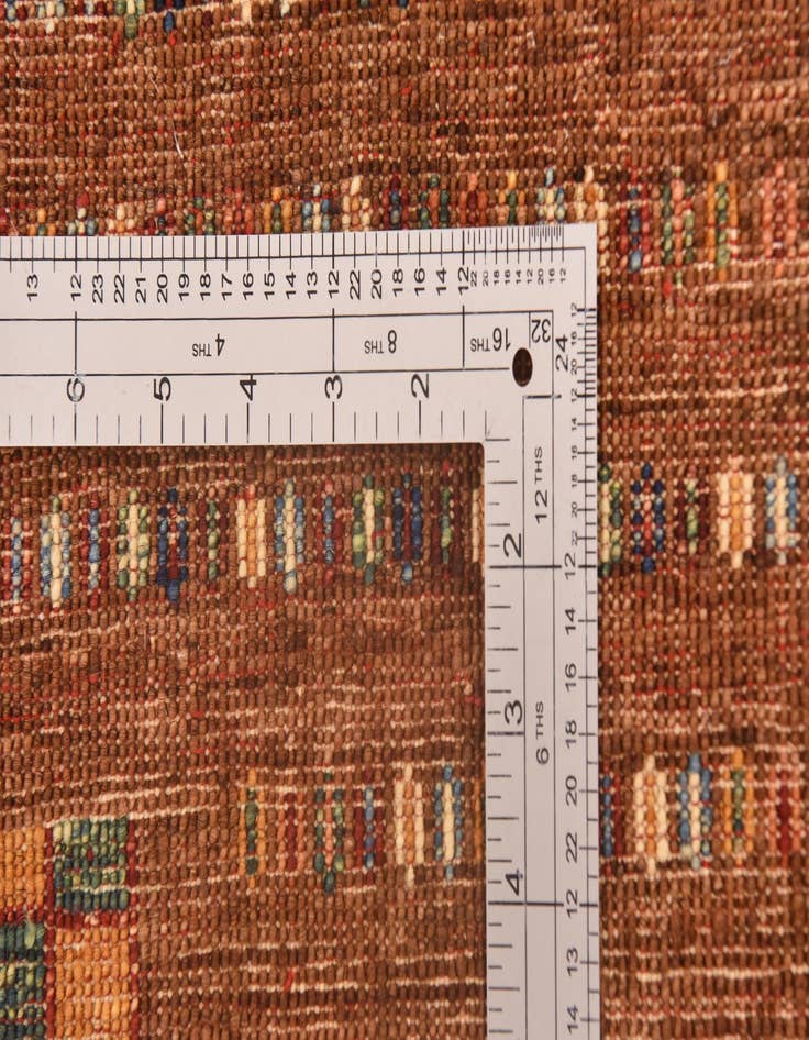 Detail image of 5' 1 x 6' 8  Hand Knotted Ariana Ziegler Rug