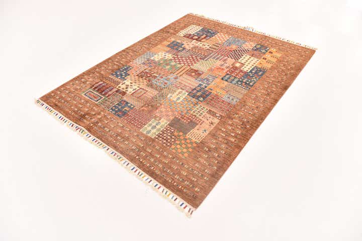 5' 1 x 6' 8 Hand Knotted Ariana Ziegler Rug