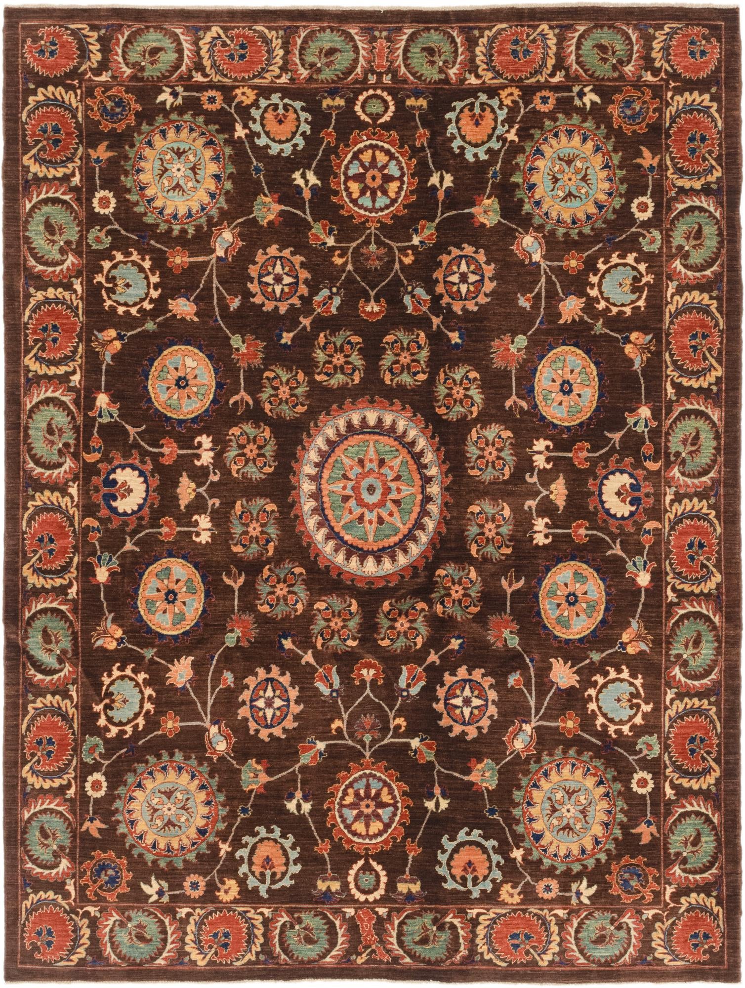 6' 7 x 8' 10 Hand Knotted Ariana Ziegler Oriental Rug