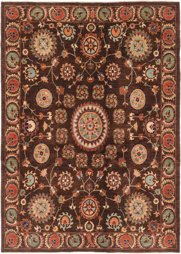 6' 7 x 8' 10 Hand Knotted Ariana Ziegler Oriental Rug