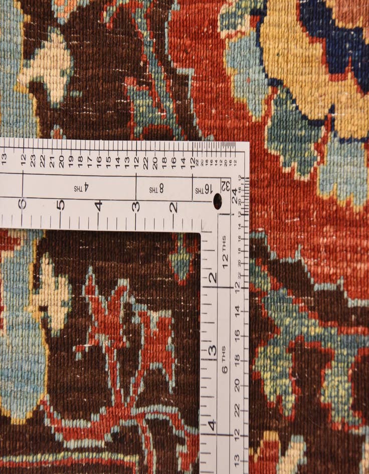 Detail image of 6' 7 x 9' 1  Hand Knotted Ariana Ziegler Oriental Rug