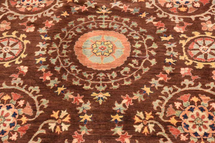 6' 7 x 9' 1 Hand Knotted Ariana Ziegler Oriental Rug