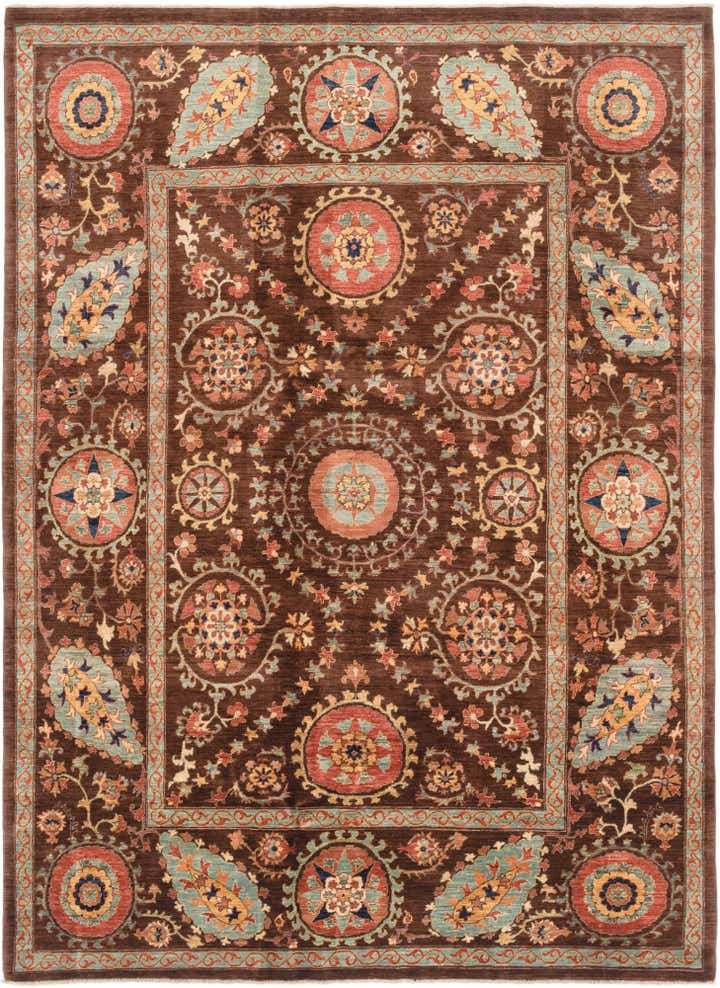 6' 7 x 9' 1 Hand Knotted Ariana Ziegler Oriental Rug