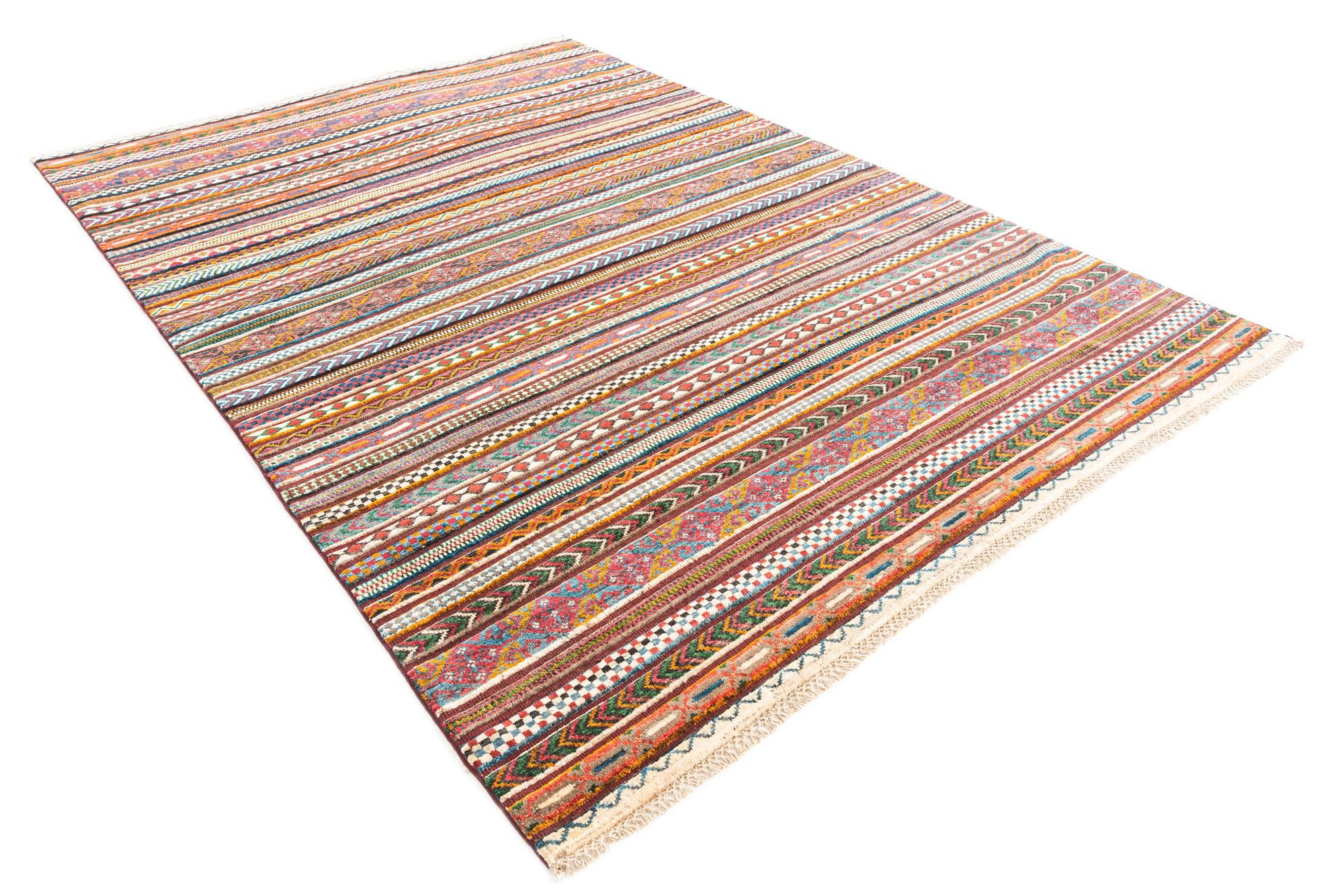 6' 8 x 9' 9 Hand Knotted Ariana Ziegler Rug