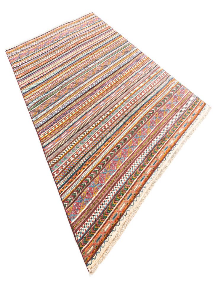 Detail image of 6' 8 x 9' 9  Hand Knotted Ariana Ziegler Rug