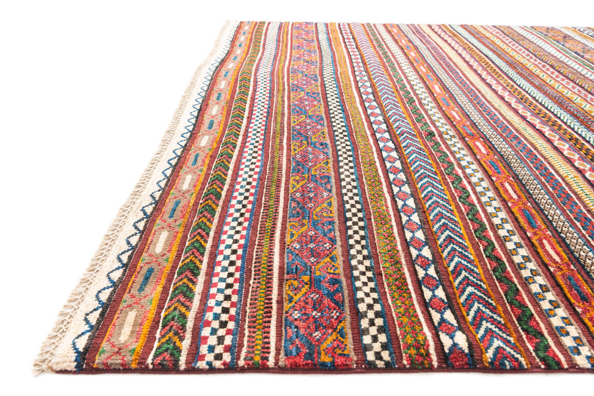 6' 8 x 9' 9 Hand Knotted Ariana Ziegler Rug
