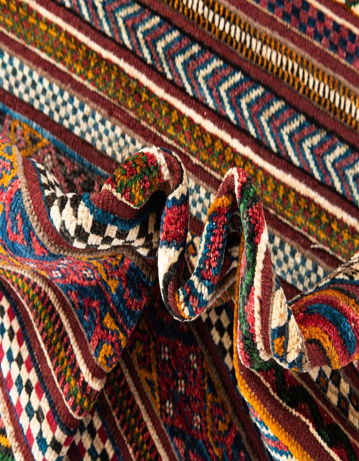 Detail image of 6' 8 x 9' 9  Hand Knotted Ariana Ziegler Rug