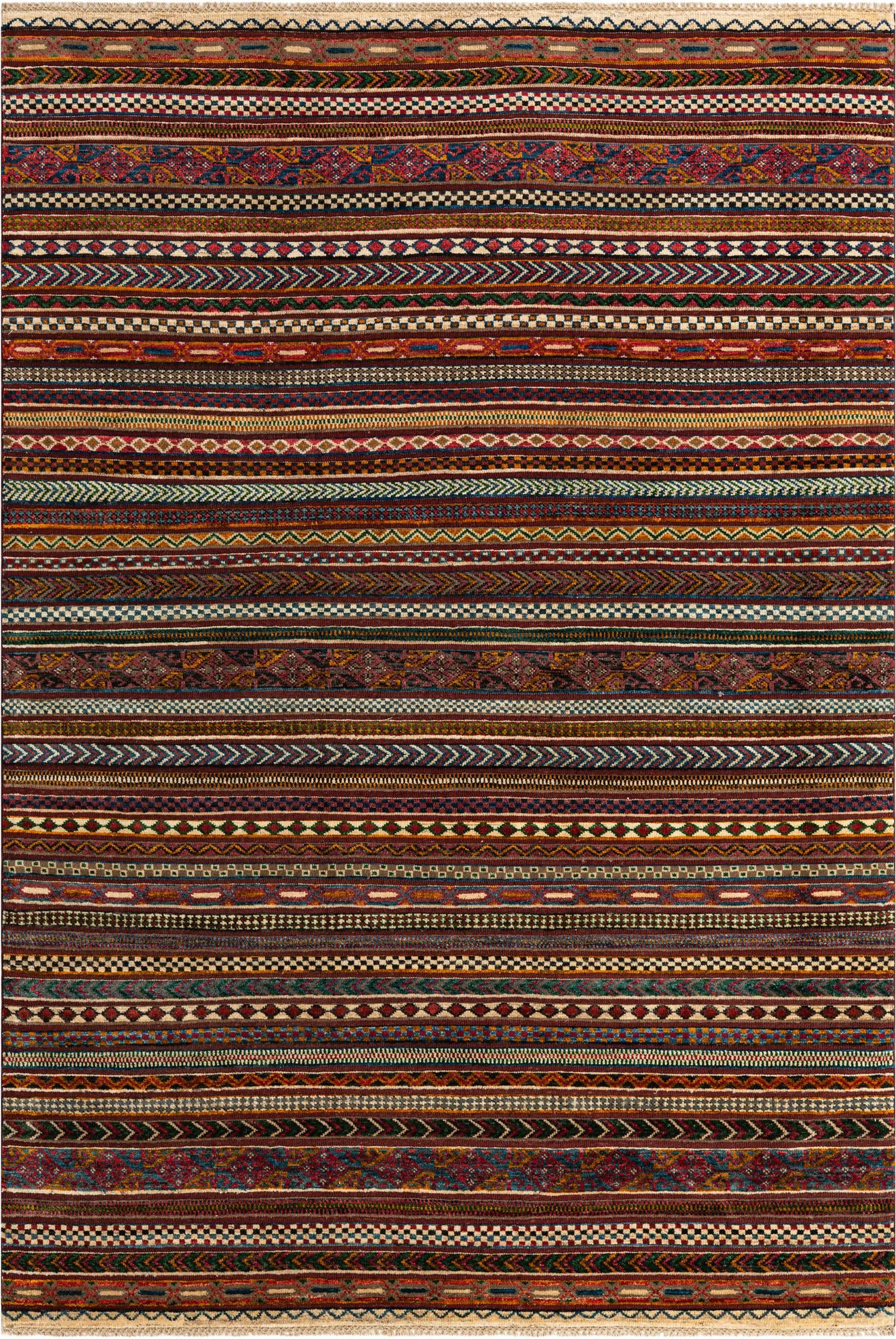 6' 8 x 9' 9 Hand Knotted Ariana Ziegler Rug