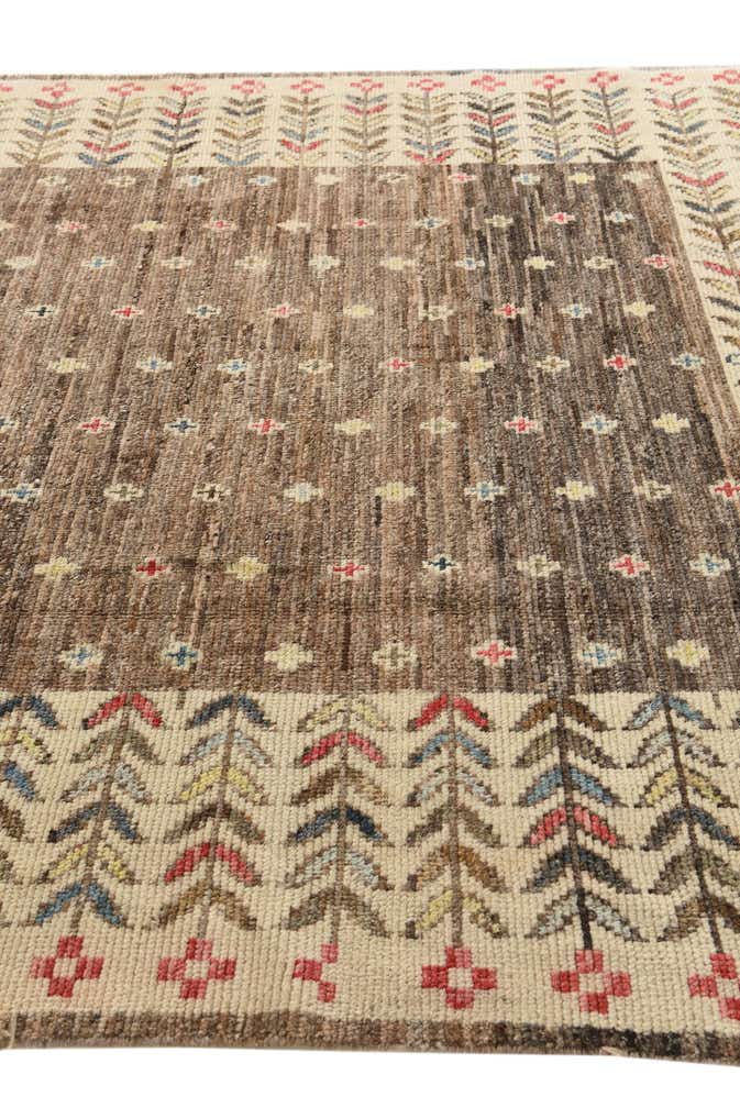 6' 4 x 10' Hand Knotted Ariana Ziegler Wool Rug