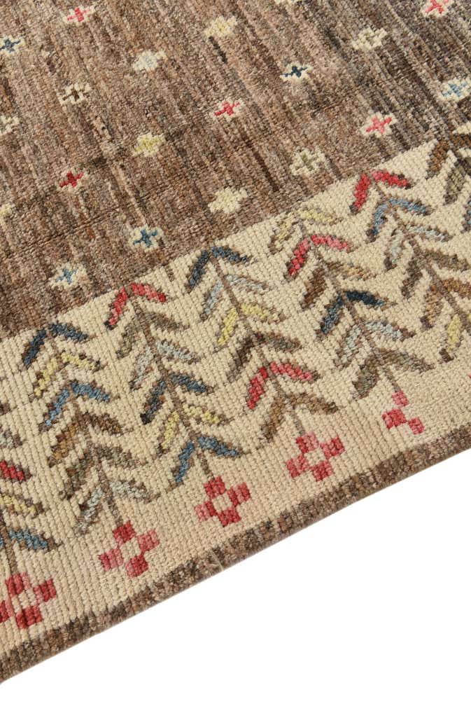 6' 4 x 10' Hand Knotted Ariana Ziegler Wool Rug
