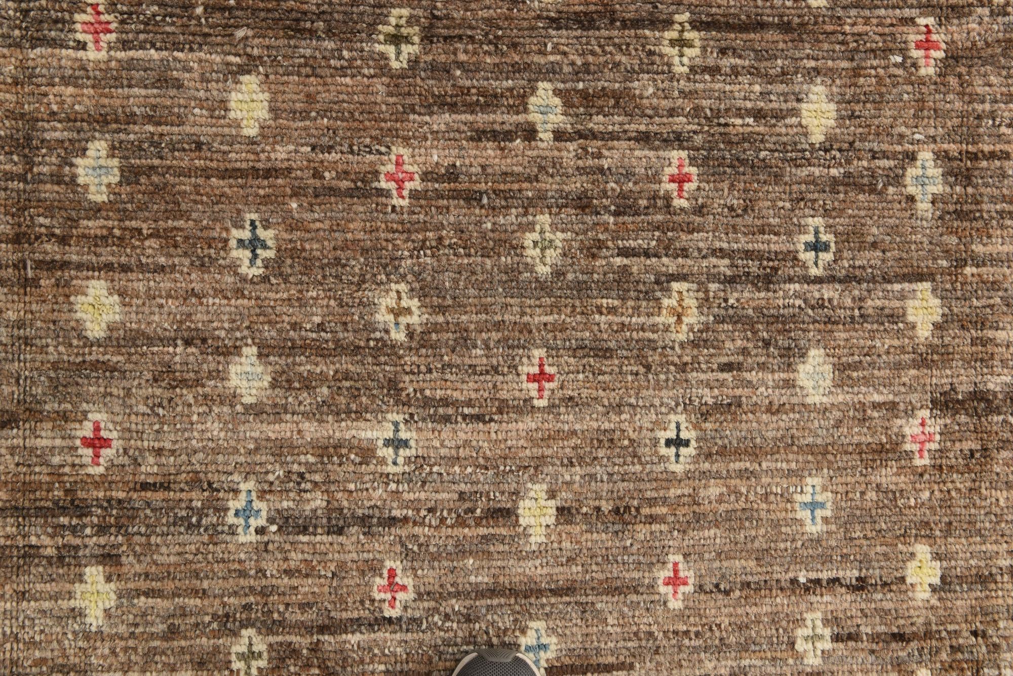 6' 4 x 10' Hand Knotted Ariana Ziegler Wool Rug