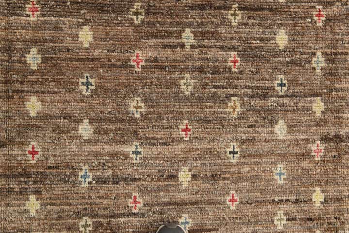 6' 4 x 10' Hand Knotted Ariana Ziegler Wool Rug